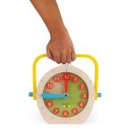 ⁦למדו לקרוא את השעון - צעצוע מעץ⁩ – תמונה ⁦5⁩