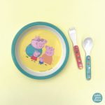 ⁦צלחת שוליים פפה פיג- משפחה⁩ – תמונה ⁦2⁩