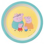 צלחת שוליים פפה פיג- משפחה