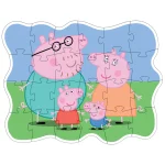 ⁦פאזל 24 חלקים משפחת פפה פיג⁩ – תמונה ⁦3⁩