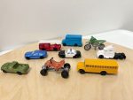 ⁦פריטים בטיובה (TOOBS)! מארז 9 כלי רכב בגליל מבית SAFARI LTD⁩ – תמונה ⁦2⁩