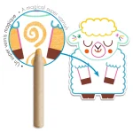 ⁦יצירה לקטנטנים - חריטה חיות בית⁩ – תמונה ⁦3⁩