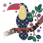 ⁦מוזאיקה - ציפורים אקזוטיות⁩ – תמונה ⁦4⁩