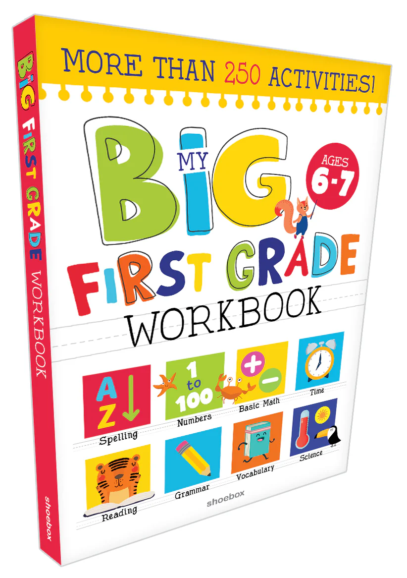 380-3d My Big First Grade Workbook – תמונה 1