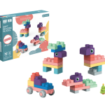 סופט בלוקס Soft Blocks משחק הרכבה 20 אבני הרכבה גמישות
