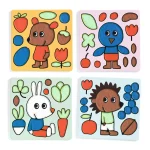 ⁦יצירה לקטנים - בצק אויר שובבות בגינה⁩ – תמונה ⁦5⁩
